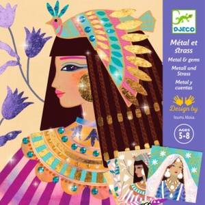 Tableaux A Metalliser Parures précieuses Djeco