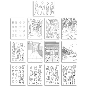 Tablette portable 2en1 A4 KIDYDRAW-PRO Kidywolf Blue