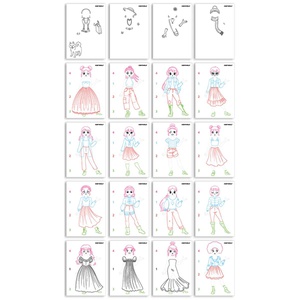 Tablette portable 2en1 A4 KIDYDRAW-PRO Kidywolf pink