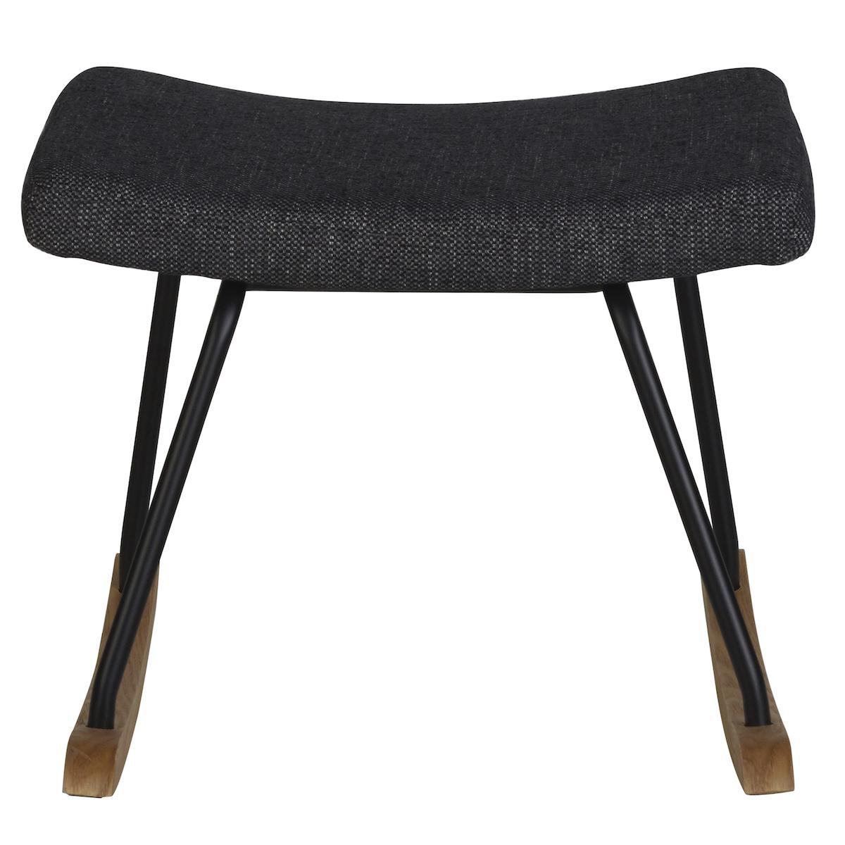 Tabouret FOR ROCKER DE LUXE Quax noir