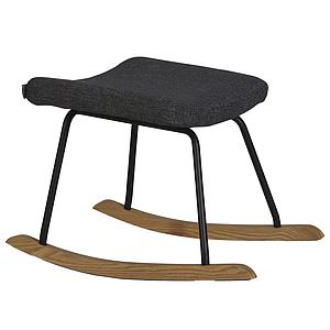 Tabouret FOR ROCKER DE LUXE Quax noir