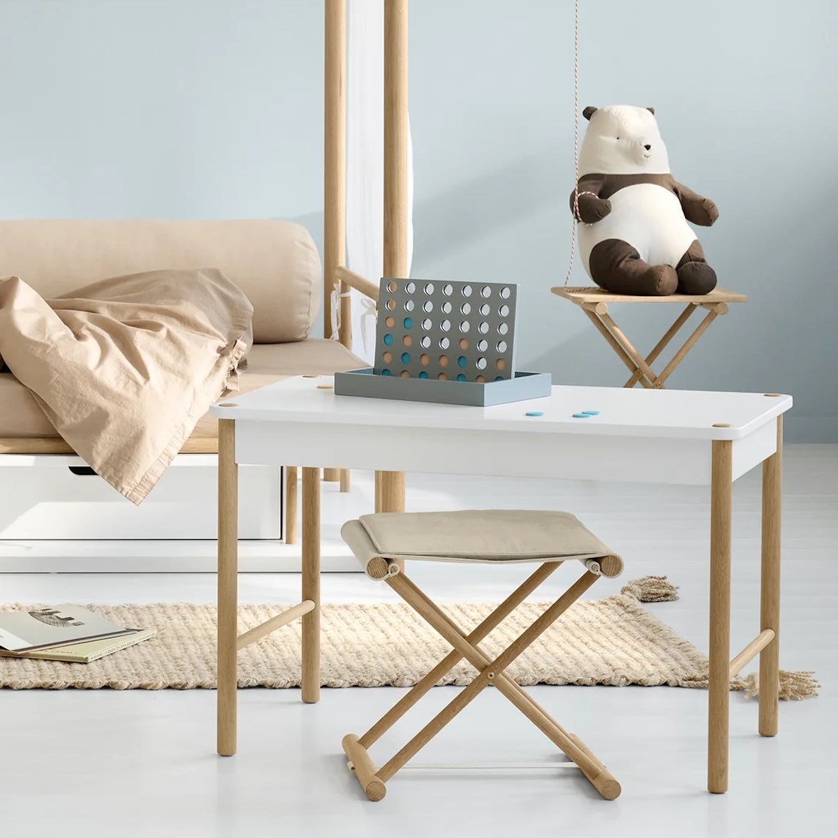 Tabouret junior CAMP Oliver Furniture chêne-non teinté