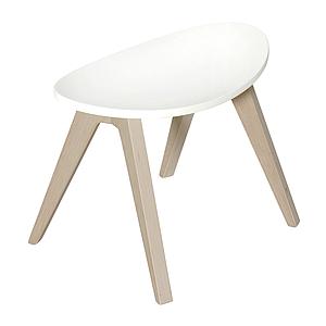 Tabouret PingPong WOOD Oliver Furniture blanc-chêne 