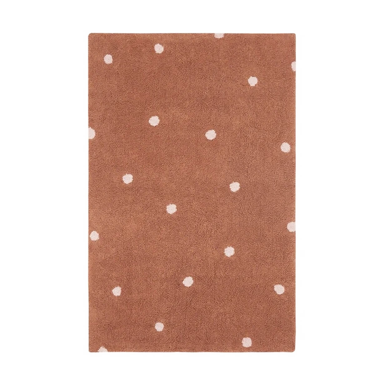 Tapis 100x150cm MINI DOT Lorena Canals Chestnut