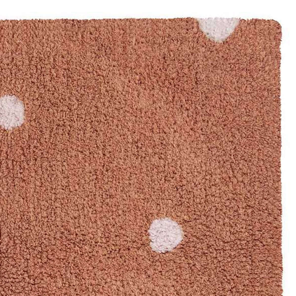 Tapis 100x150cm MINI DOT Lorena Canals Chestnut