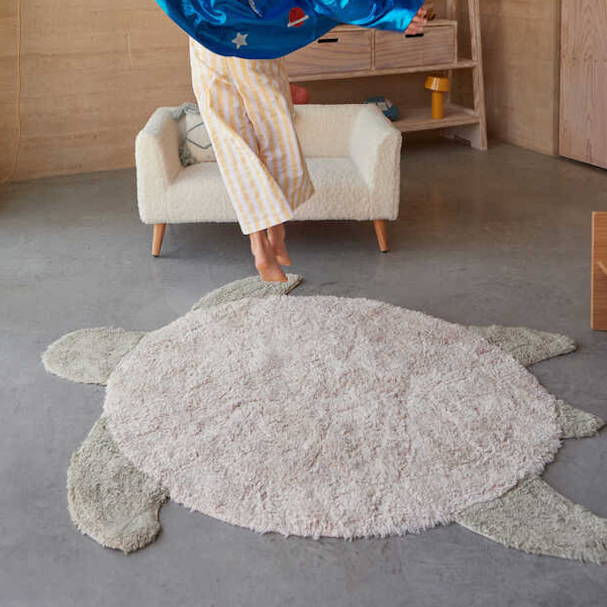 Tapis 110x130cm SEA WONDERS Lorena Canals Sea Turtle