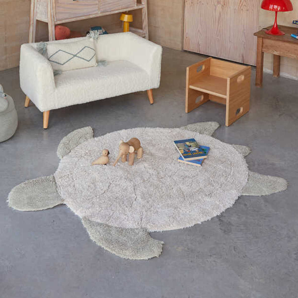 Tapis 110x130cm SEA WONDERS Lorena Canals Sea Turtle