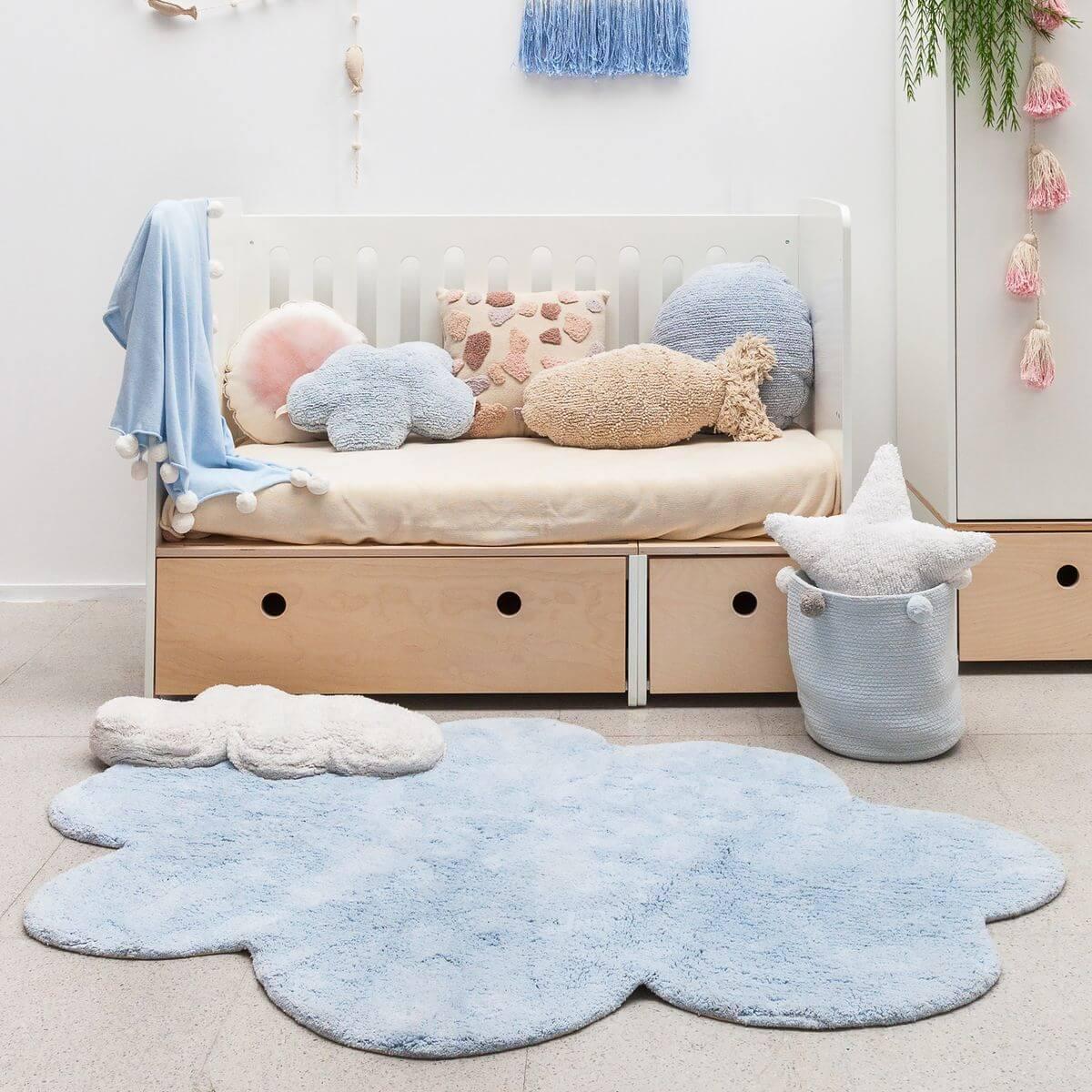 Tapis 110x170cm PUFFY Lorena Canals dream blue