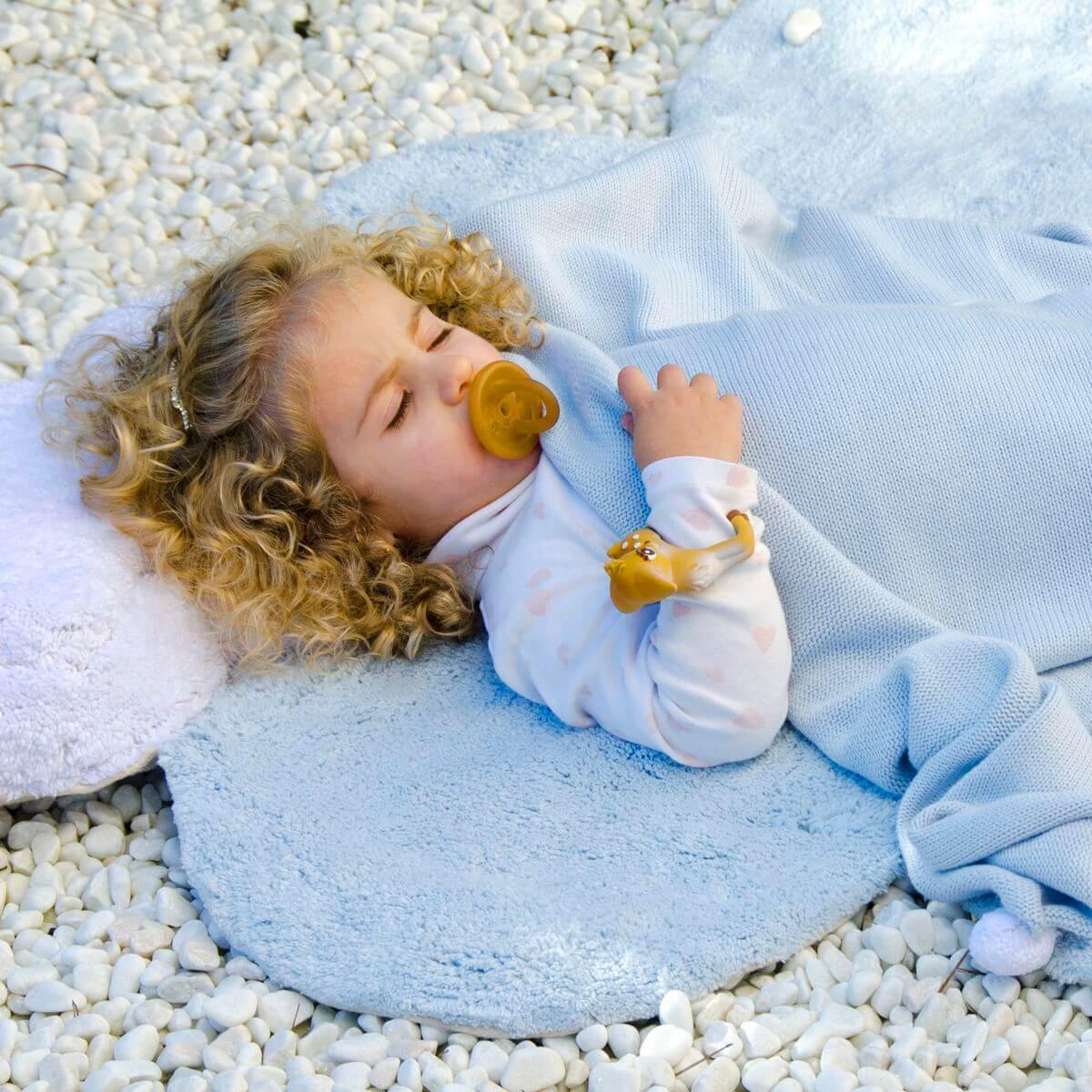 Tapis 110x170cm PUFFY Lorena Canals dream blue