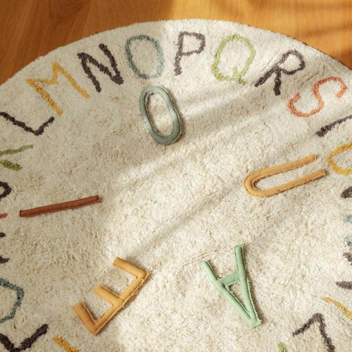 Tapis 120cm ABC COLOR AND LETTERS Lorena Canals