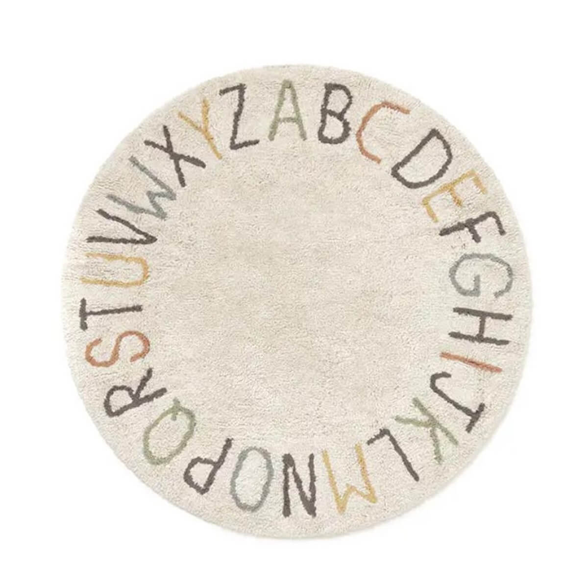 Tapis 120cm ABC COLOR AND LETTERS Lorena Canals