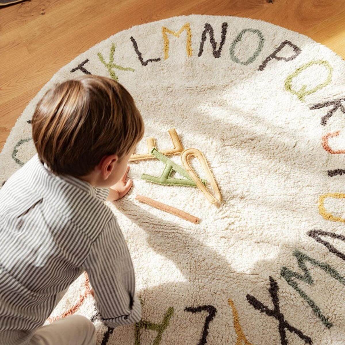 Tapis 120cm ABC COLOR AND LETTERS Lorena Canals