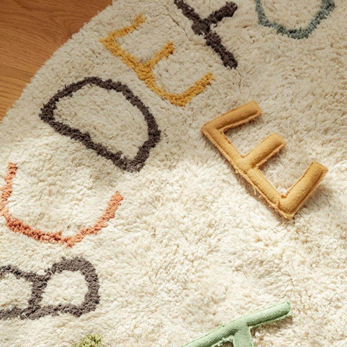 Tapis 120cm ABC COLOR AND LETTERS Lorena Canals