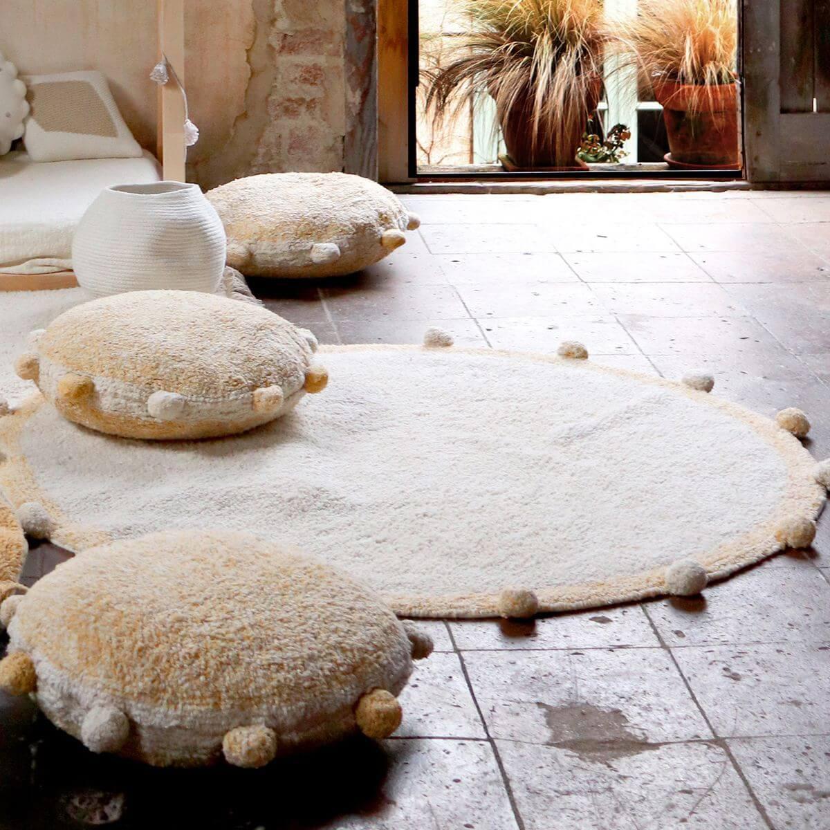 Tapis 120cm BUBBLY Lorena Canals Natural-Honey