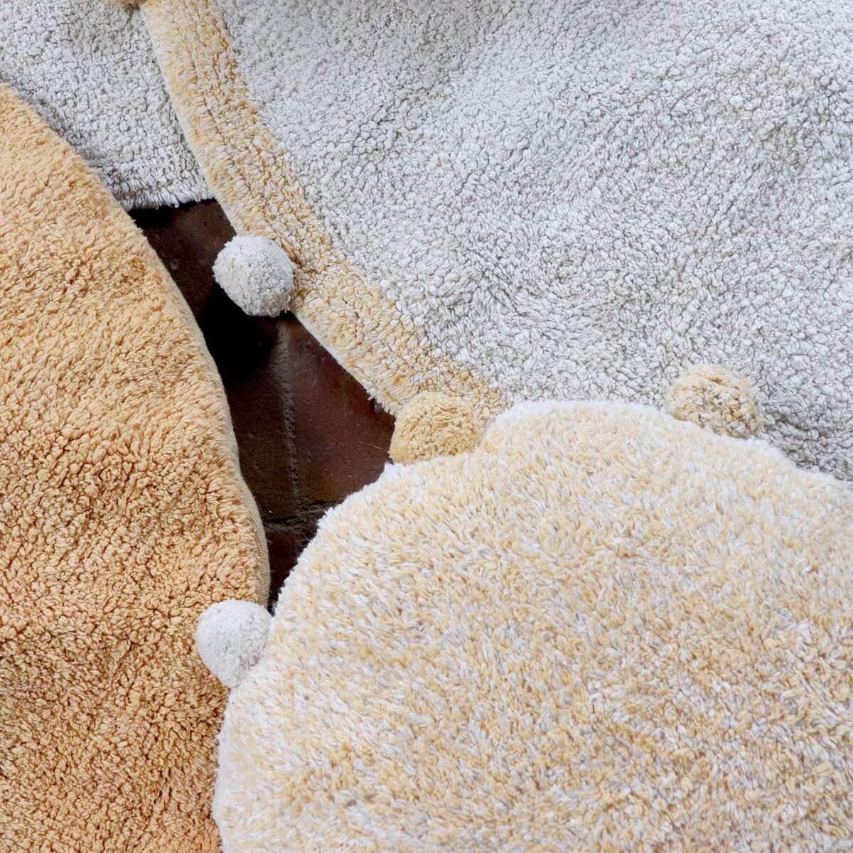 Tapis 120cm BUBBLY Lorena Canals Natural-Honey