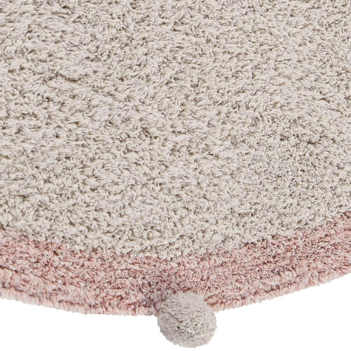 Tapis 120cm BUBBLY Lorena Canals Natural-Vintage Nude
