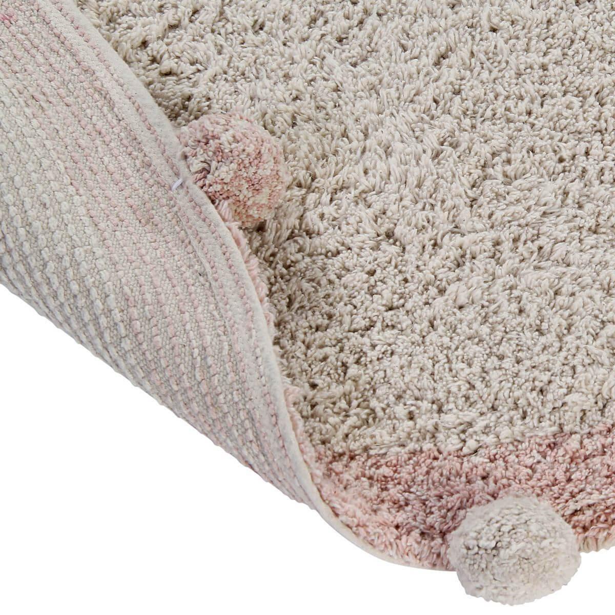 Tapis 120cm BUBBLY Lorena Canals Natural-Vintage Nude