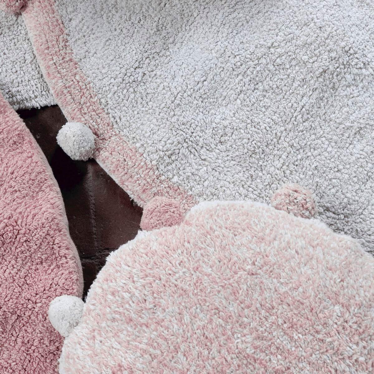 Tapis 120cm BUBBLY Lorena Canals Natural-Vintage Nude