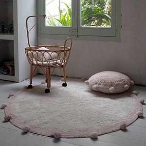 Tapis 120cm BUBBLY Lorena Canals Natural-Vintage Nude
