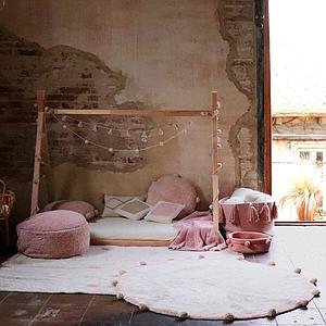 Tapis 120cm BUBBLY Lorena Canals Natural-Vintage Nude