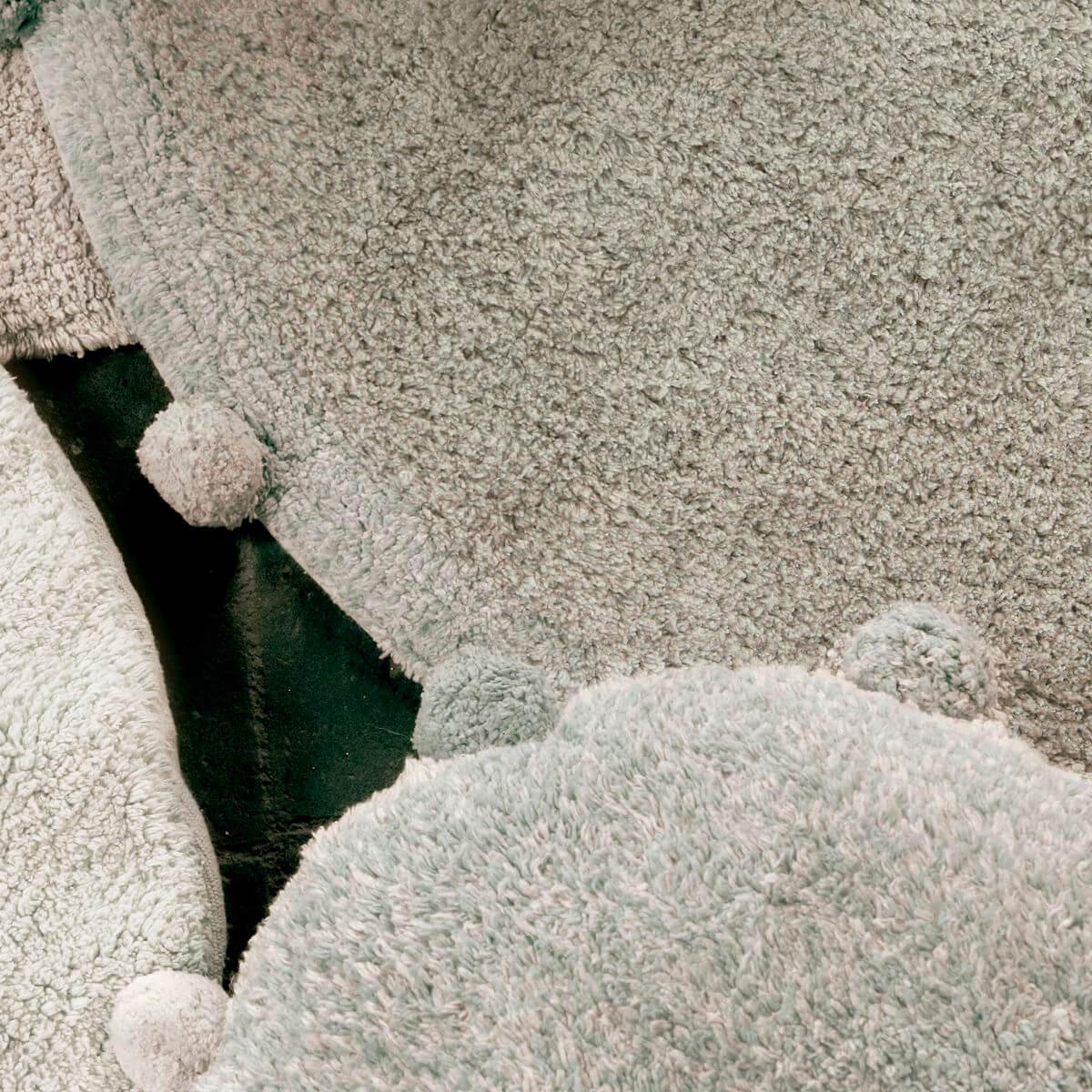 Tapis 120cm BUBBLY Lorena Canals Olive-Natural