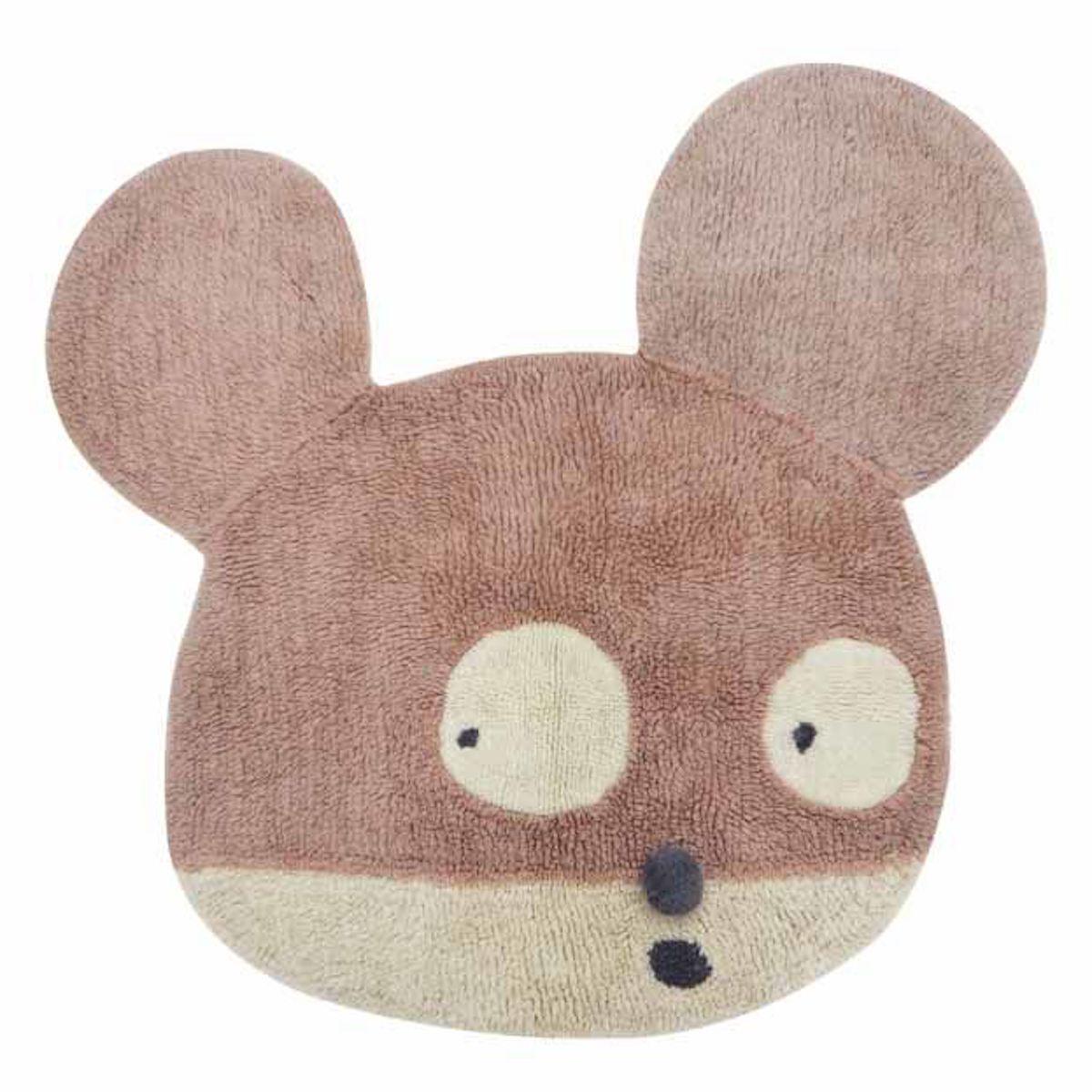Tapis 120x120cm MISS MIGHTY MOUSE Lorena Canals