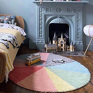 Tapis 120x120cm PIE CHART Lorena Canals