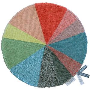 Tapis 120x120cm PIE CHART Lorena Canals