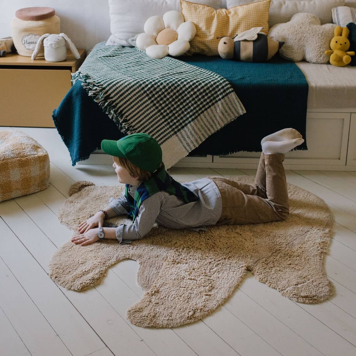 Tapis 120x122cm ANIMAL Lorena Canals Bear