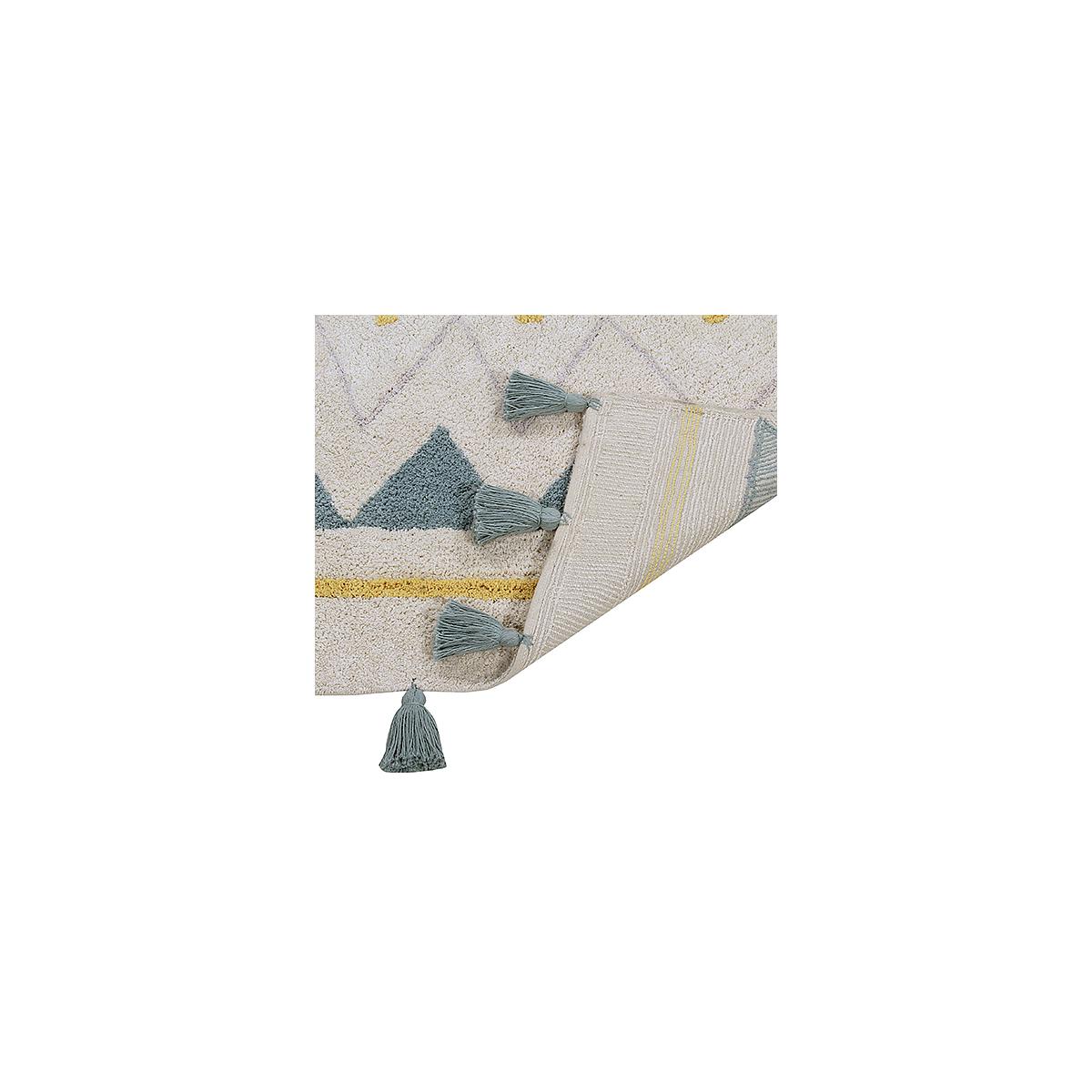 Tapis 120x160 cm AZTECA Lorena Canals natural-vintage blue