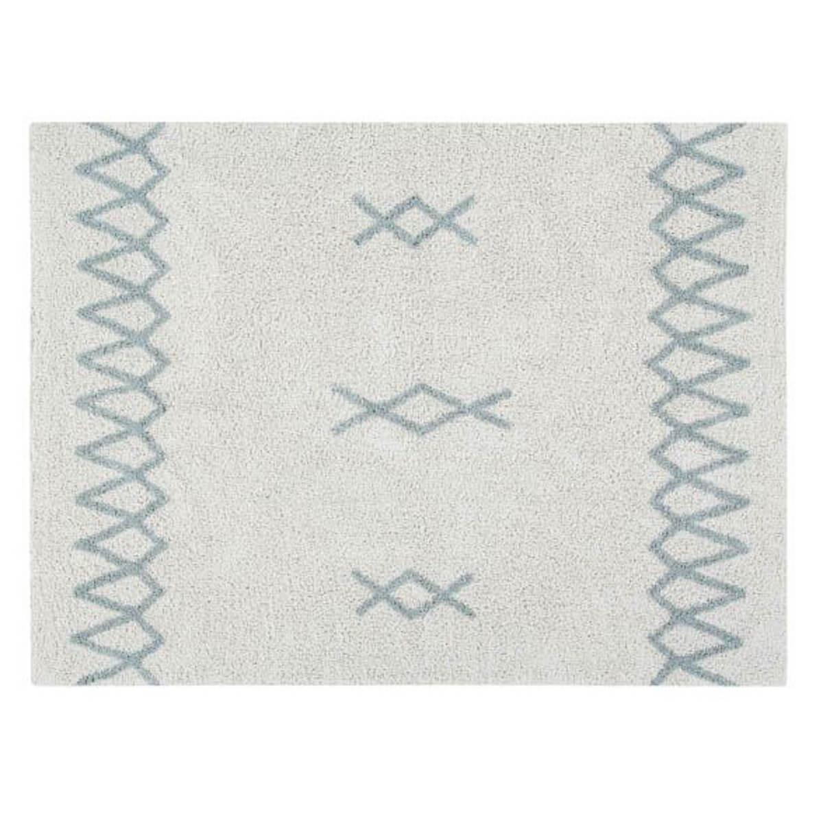 Tapis 120x160cm ATLAS NATURAL Lorena Canals Vintage Blue