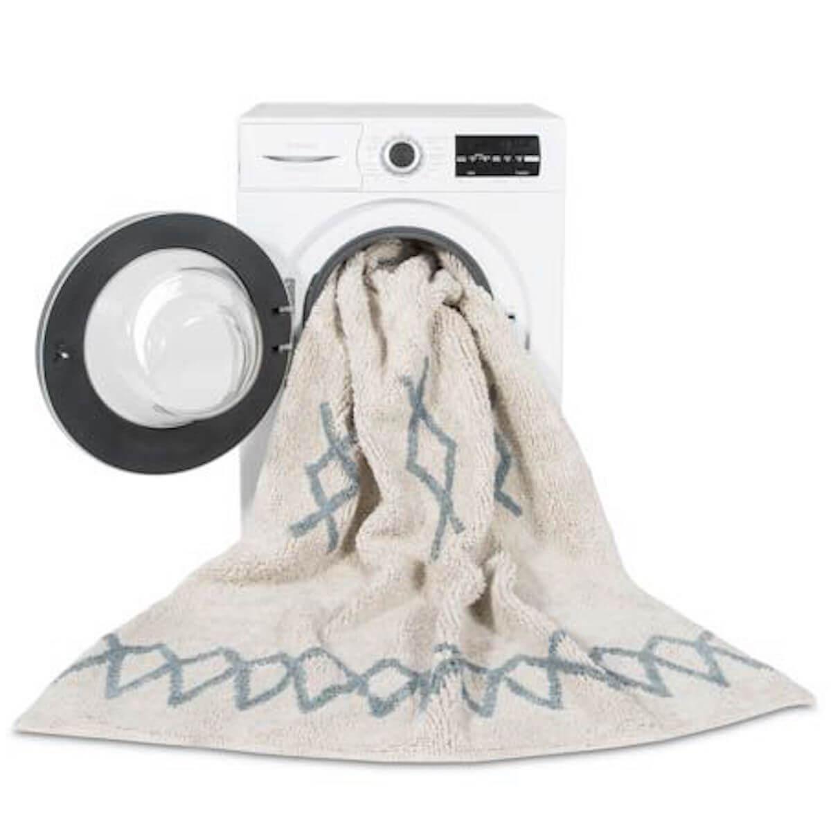 Tapis 120x160cm ATLAS NATURAL Lorena Canals Vintage Blue