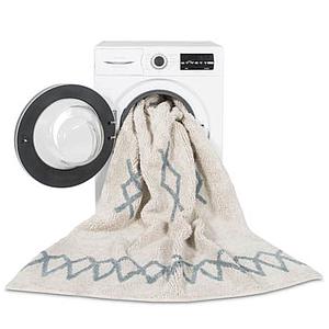 Tapis 120x160cm ATLAS NATURAL Lorena Canals Vintage Blue