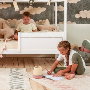 Tapis 120x160cm ATLAS NATURAL Lorena Canals Vintage Nude