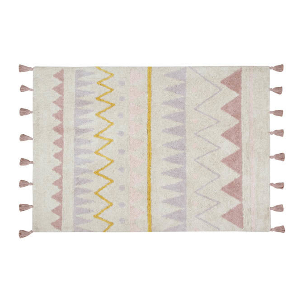 Tapis 120x160cm AZTECA Lorena Canals natural-vintage nude