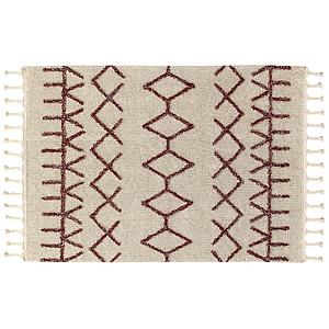 Tapis 120x160cm BEREBER Lorena Canals burgundy