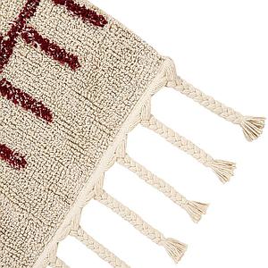 Tapis 120x160cm BEREBER Lorena Canals burgundy