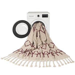 Tapis 120x160cm BEREBER Lorena Canals burgundy