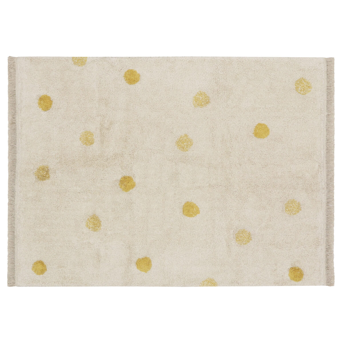 Tapis 120x160cm HIPPY DOTS Lorena Canals Natural-Honey