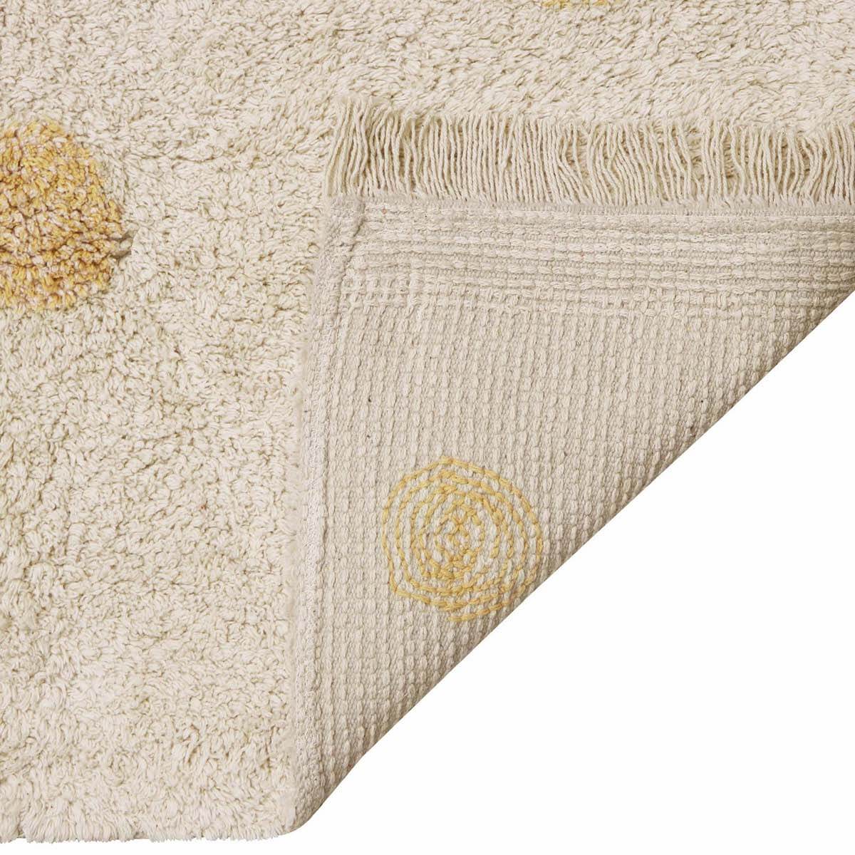 Tapis 120x160cm HIPPY DOTS Lorena Canals Natural-Honey