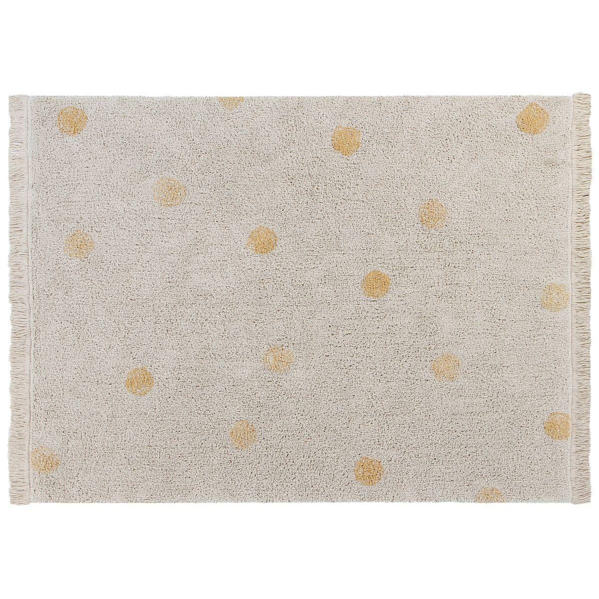 Tapis 120x160cm HIPPY DOTS Lorena Canals Natural-Honey
