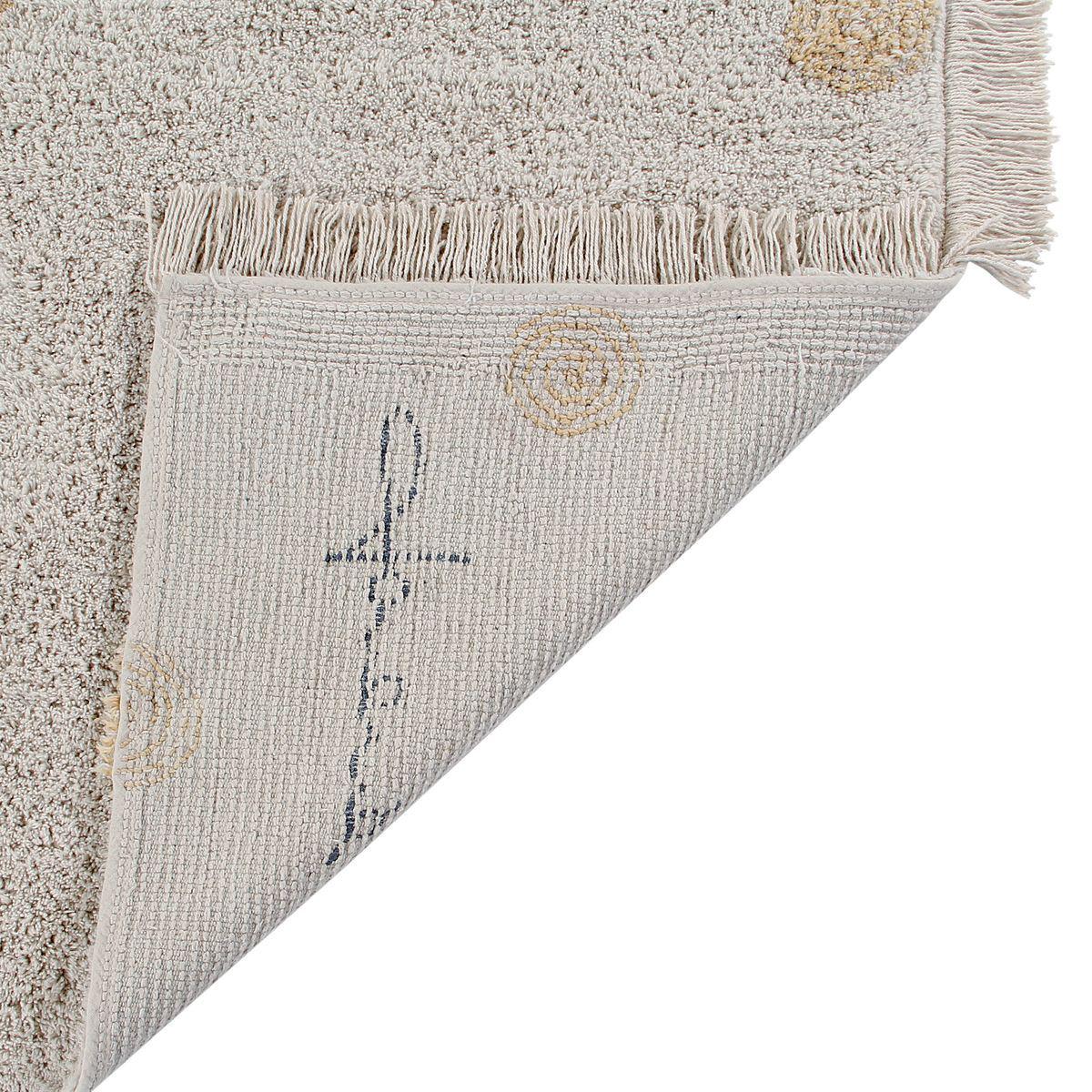 Tapis 120x160cm HIPPY DOTS Lorena Canals Natural-Honey