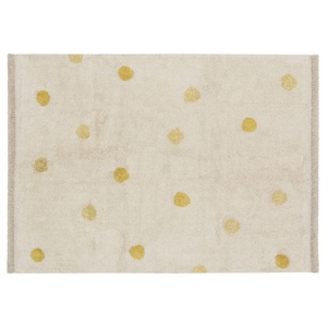 Tapis 120x160cm HIPPY DOTS Lorena Canals Natural-Honey