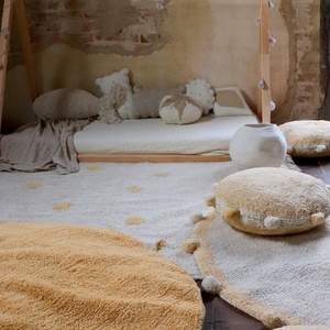 Tapis 120x160cm HIPPY DOTS Lorena Canals Natural-Honey