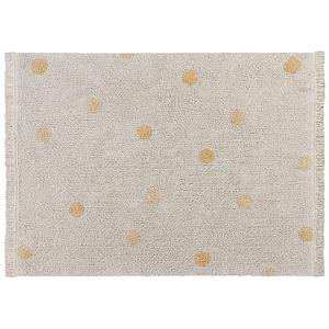 Tapis 120x160cm HIPPY DOTS Lorena Canals Natural-Honey