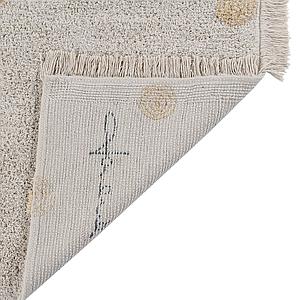 Tapis 120x160cm HIPPY DOTS Lorena Canals Natural-Honey