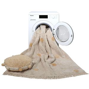 Tapis 120x160cm HIPPY DOTS Lorena Canals Natural-Honey