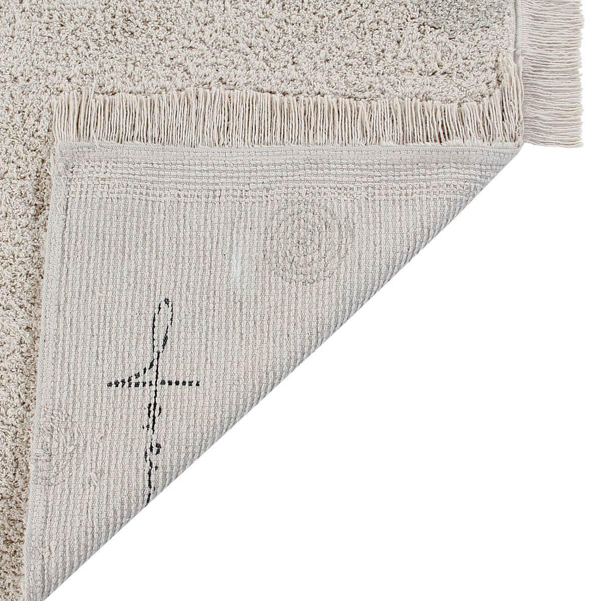 Tapis 120x160cm HIPPY DOTS Lorena Canals Natural-Olive