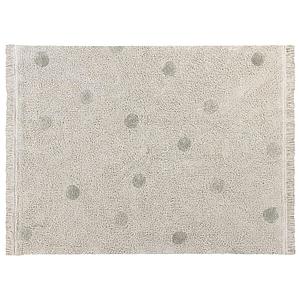 Tapis 120x160cm HIPPY DOTS Lorena Canals Natural-Olive