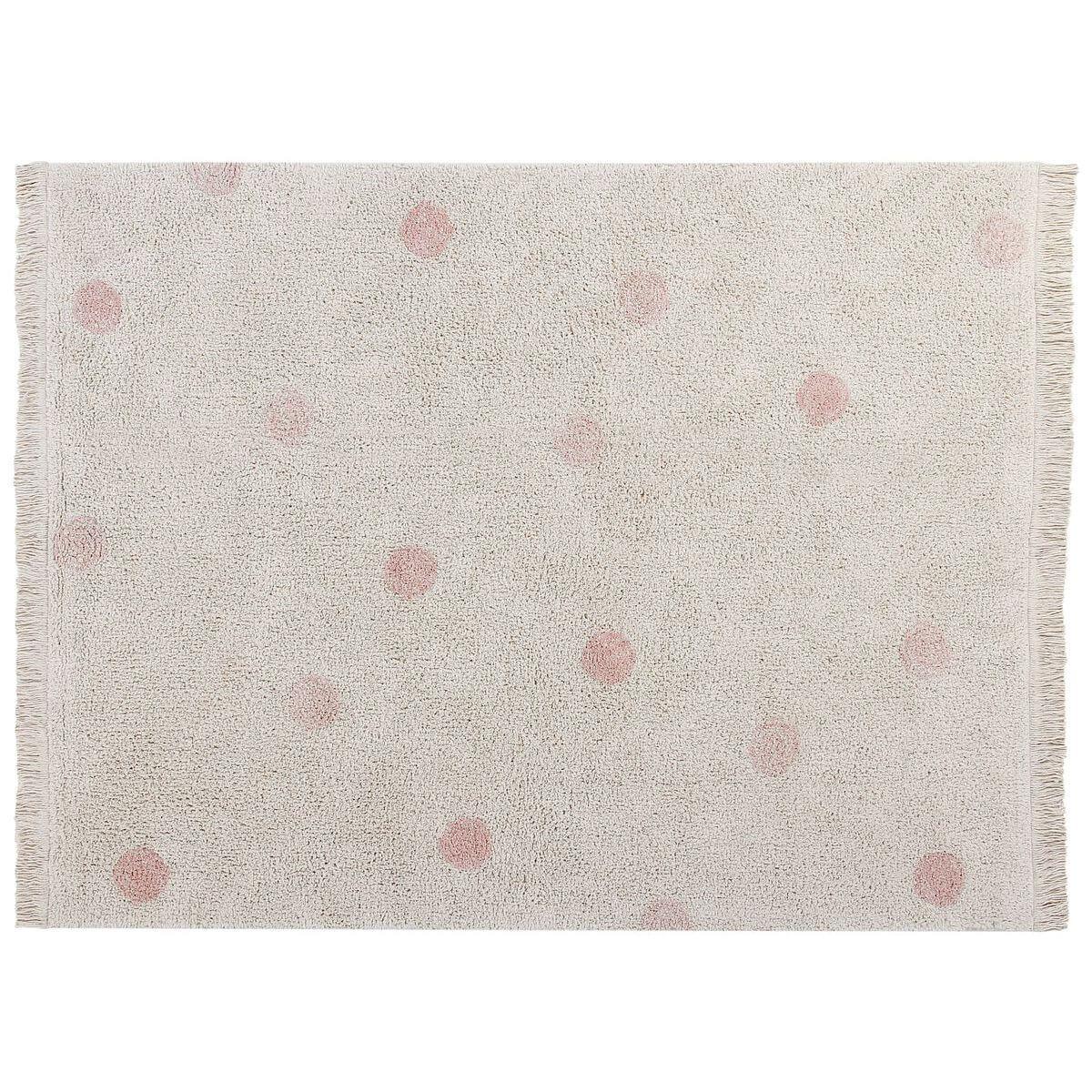 Tapis 120x160cm HIPPY DOTS Lorena Canals Natural-Vintage Nude